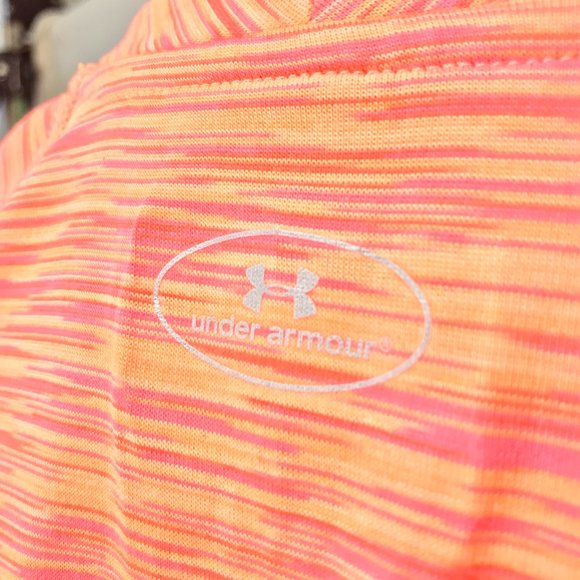 Hi-Vis UA Heatgear Short Sleeve Tech Sport Top - Picture 9 of 15